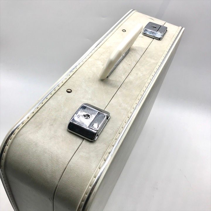 Dior Trunk Attache Case Travel Bag Vintage White — view 8
