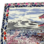 Prada Scarf Silk Arakurayama Sengen Park Multicolor Box — view 3