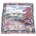 Prada Scarf Silk Arakurayama Sengen Park Multicolor Box — view 2
