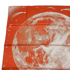 Hermes Scarf Carre 90 Silk Cles Clair De Lune Orange Box — view 3
