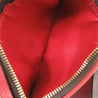 Louis Vuitton Portefeuille Victorine Damier Red Brown Trifold — view 6