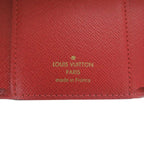 Louis Vuitton Portefeuille Victorine Damier Red Brown Trifold — view 9