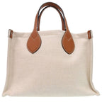 Gucci Print Medium Tote 2-Way Canvas Leather Beige 0852 — view 3