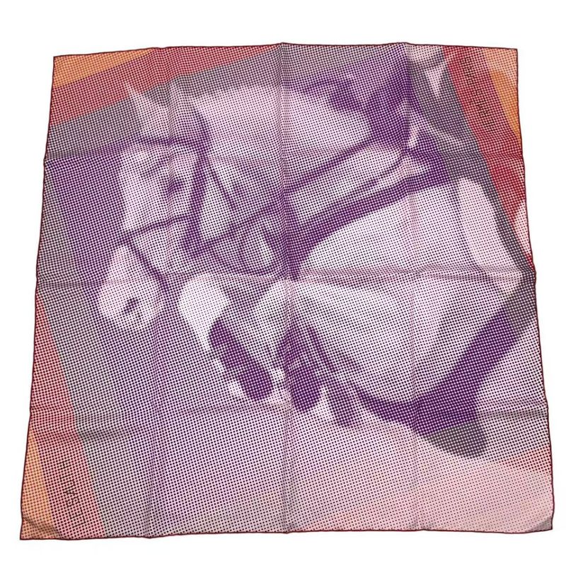 Hermes Scarf Silk Carre 90 le Saut H Multicolor Box — view 2