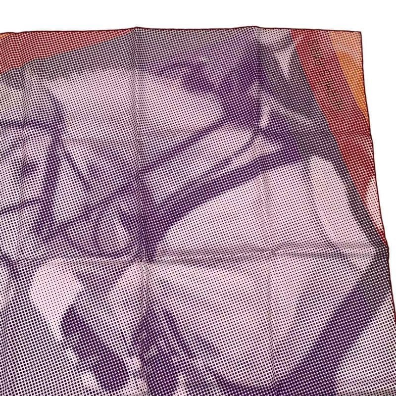 Hermes Scarf Silk Carre 90 le Saut H Multicolor Box — view 4