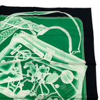 Hermes Silk Scarf Carre 90 Please Check IN Green Box — view 4