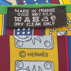 Hermes Colliers De Chiens Twilly Scarf 100% Silk — view 9