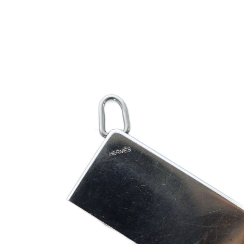 Hermes Symbol Symbole Pendant Top Charm Necklace Only Silver-kw GY18 — view 4