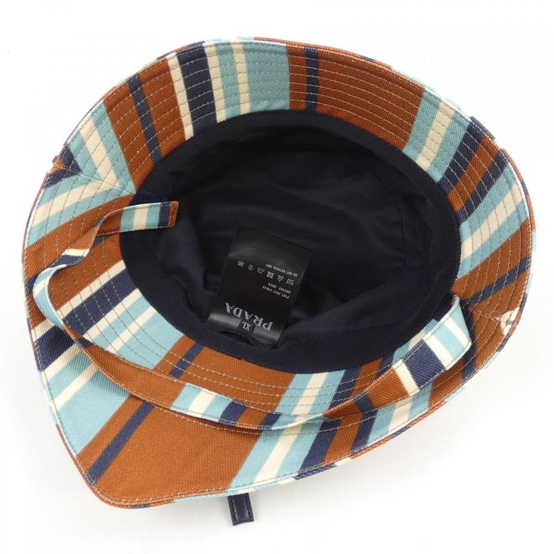 Prada Triangle Logo 2 Hc282 DZA Hat — view 5