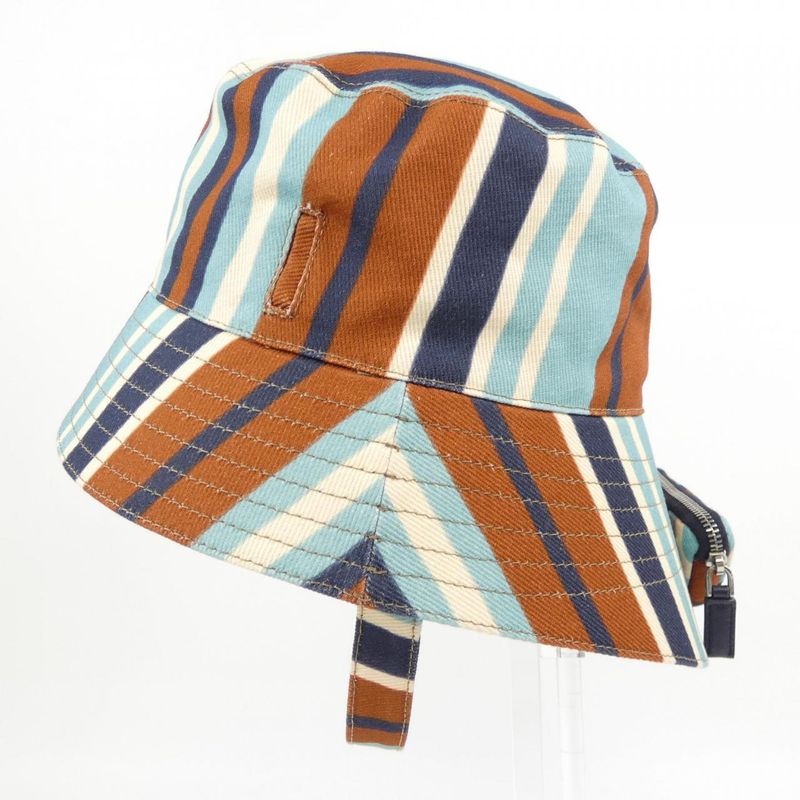Prada Triangle Logo 2 Hc282 DZA Hat — view 2