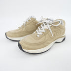 Chanel Size 38 Beige Sneakers — view 3