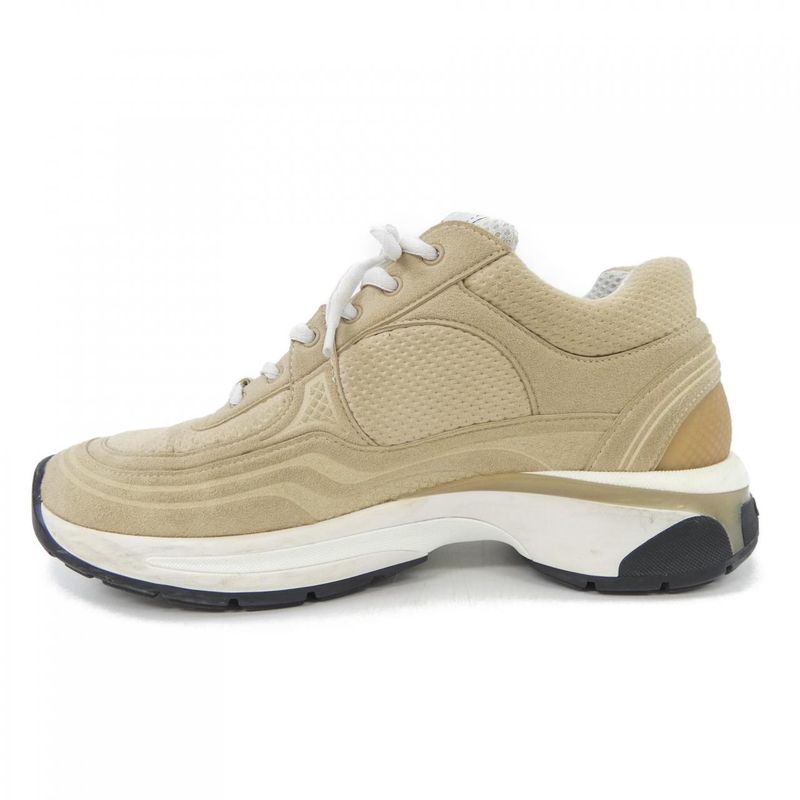 Chanel Size 38 Beige Sneakers — view 2