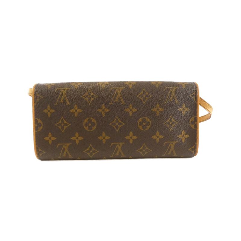 Louis Vuitton Monogram Pochette Twin GM Shoulder Bag — view 3