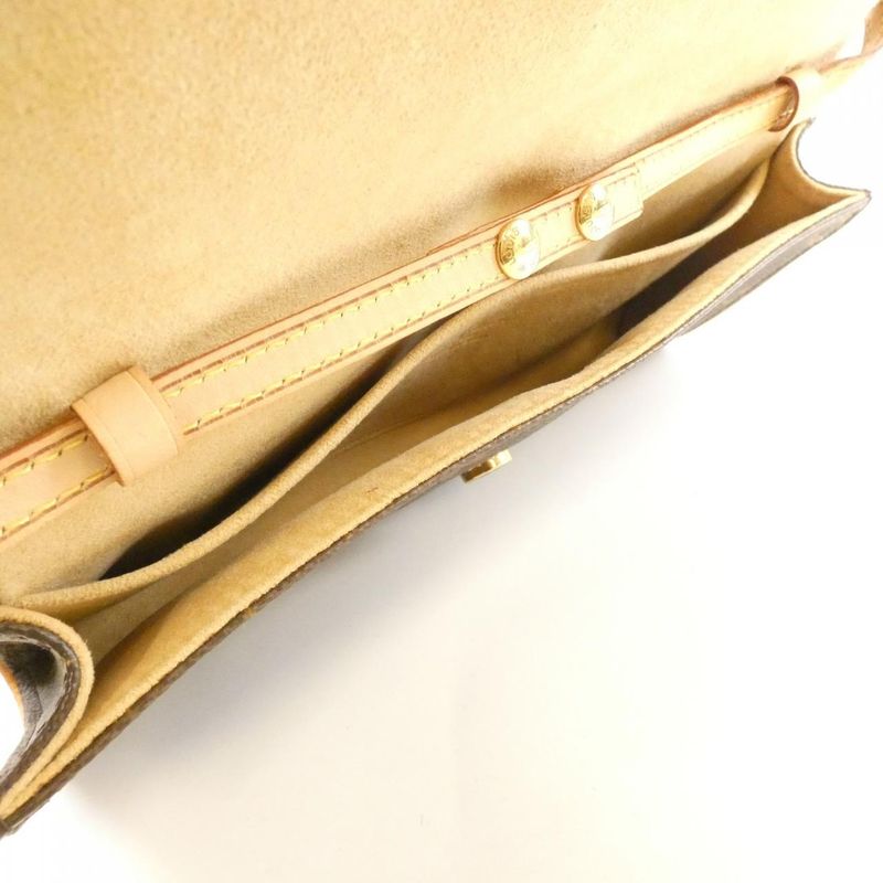 Louis Vuitton Monogram Pochette Twin GM Shoulder Bag — view 9