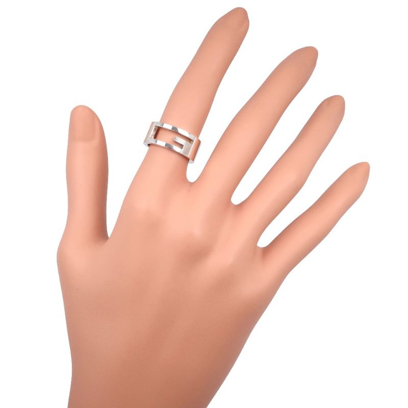 Gucci Branded G Silver 925 no 10.5 7.1 Ring — view 3