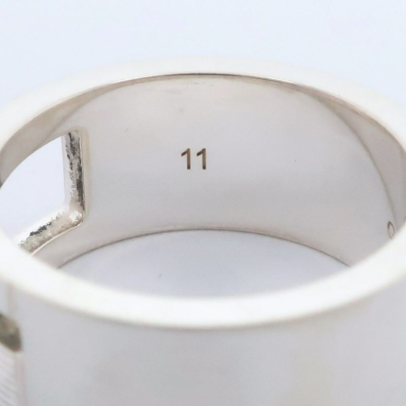 Gucci Branded G Silver 925 no 10.5 7.1 Ring — view 5