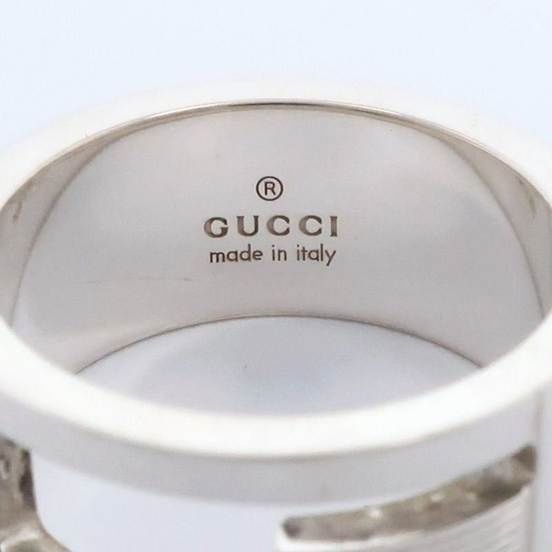 Gucci Branded G Silver 925 no 10.5 7.1 Ring — view 6