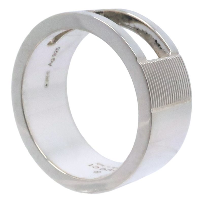 Gucci Branded G Silver 925 no 10.5 7.1 Ring — view 4