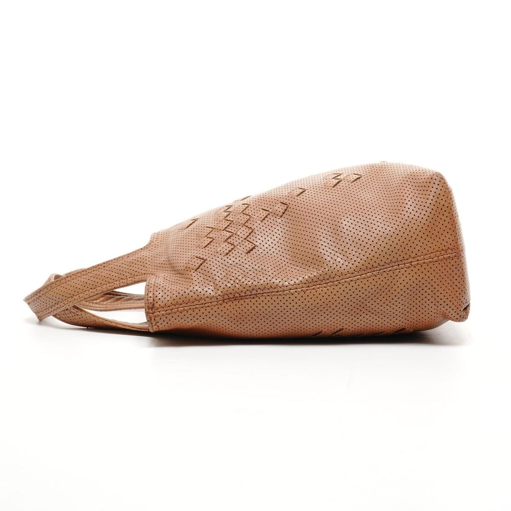 Bottega Veneta Handbag Perforated Intrecciato Leather — view 3