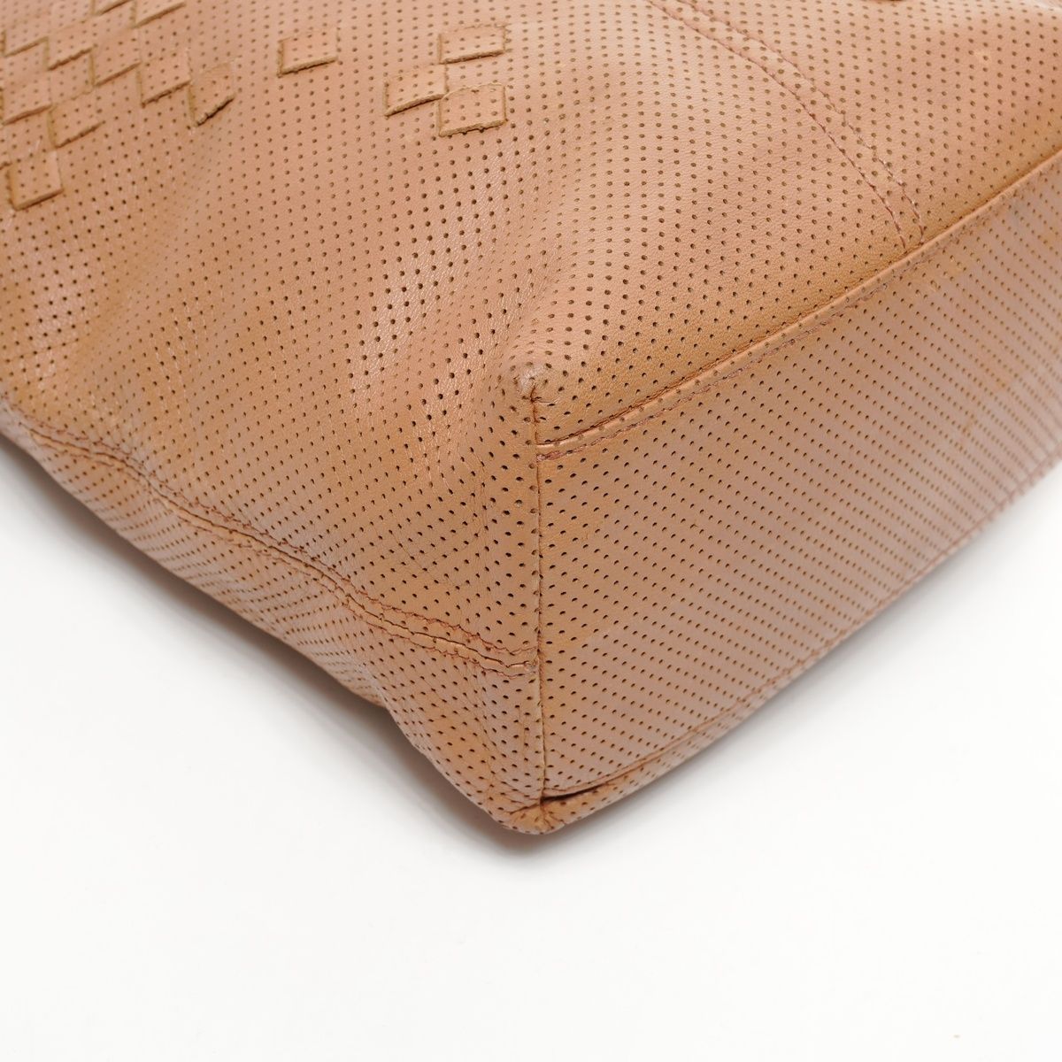 Bottega Veneta Handbag Perforated Intrecciato Leather — view 5