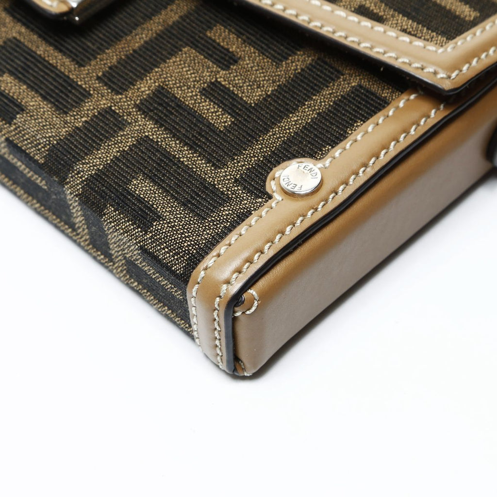 Fendi Shoulder Bag 7 Bucket Soft Trunk Fonke S Pouch Zucca — view 6