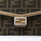 Fendi Shoulder Bag 7 Bucket Soft Trunk Fonke S Pouch Zucca — view 8
