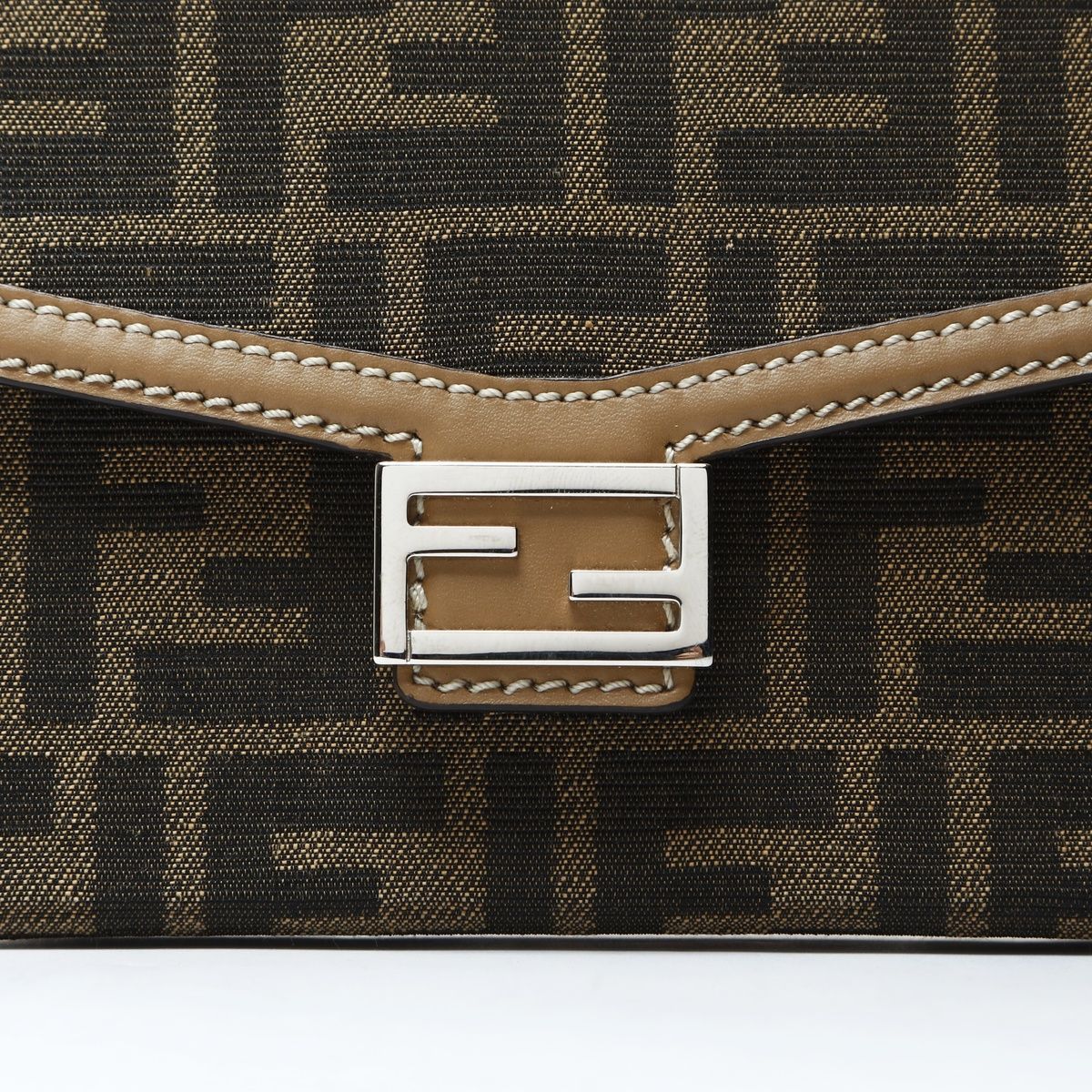 Fendi Shoulder Bag 7 Bucket Soft Trunk Fonke S Pouch Zucca — view 8