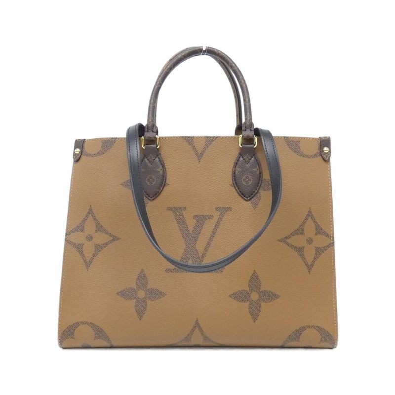 Louis Vuitton Monogram Giant On The Go MM Bag — view 3