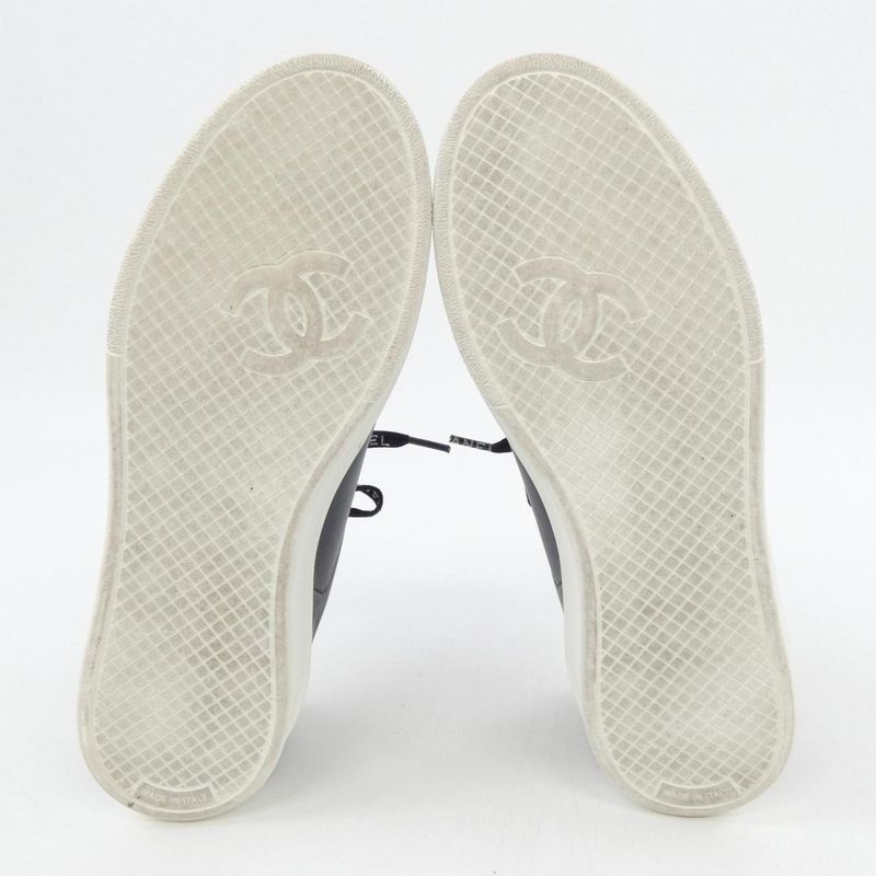Chanel Size 36 Black Sneakers — view 4