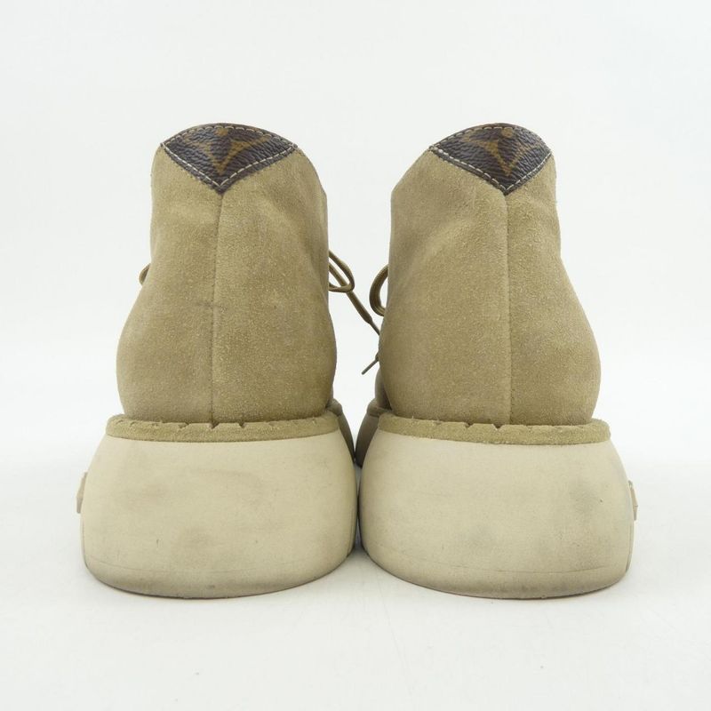 Louis Vuitton Bm0292 Size 7.5 Beige Boots — view 5