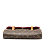 Louis Vuitton Monogram Sonatine Brown Leather — view 4