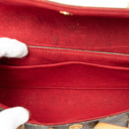 Louis Vuitton Monogram Sonatine Brown Leather — view 5