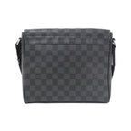 Louis Vuitton Damier Graphite District PM Shoulder Bag — view 3