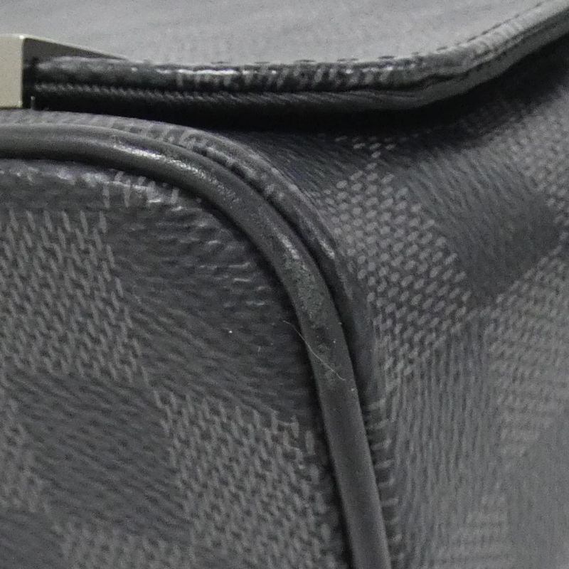Louis Vuitton Damier Graphite District PM Shoulder Bag — view 4