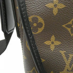 Louis Vuitton Monogram Macassar Magnetic Messenger Shoulder Bag — view 7