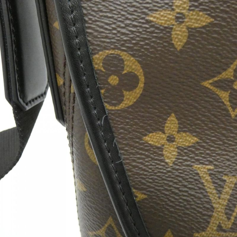 Louis Vuitton Monogram Macassar Magnetic Messenger Shoulder Bag — view 7