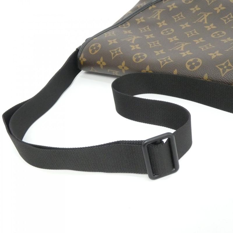 Louis Vuitton Monogram Macassar Magnetic Messenger Shoulder Bag — view 9