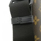Louis Vuitton Monogram Macassar Magnetic Messenger Shoulder Bag — view 8