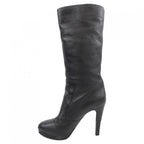 Chanel Black Size 39 Boots — view 2
