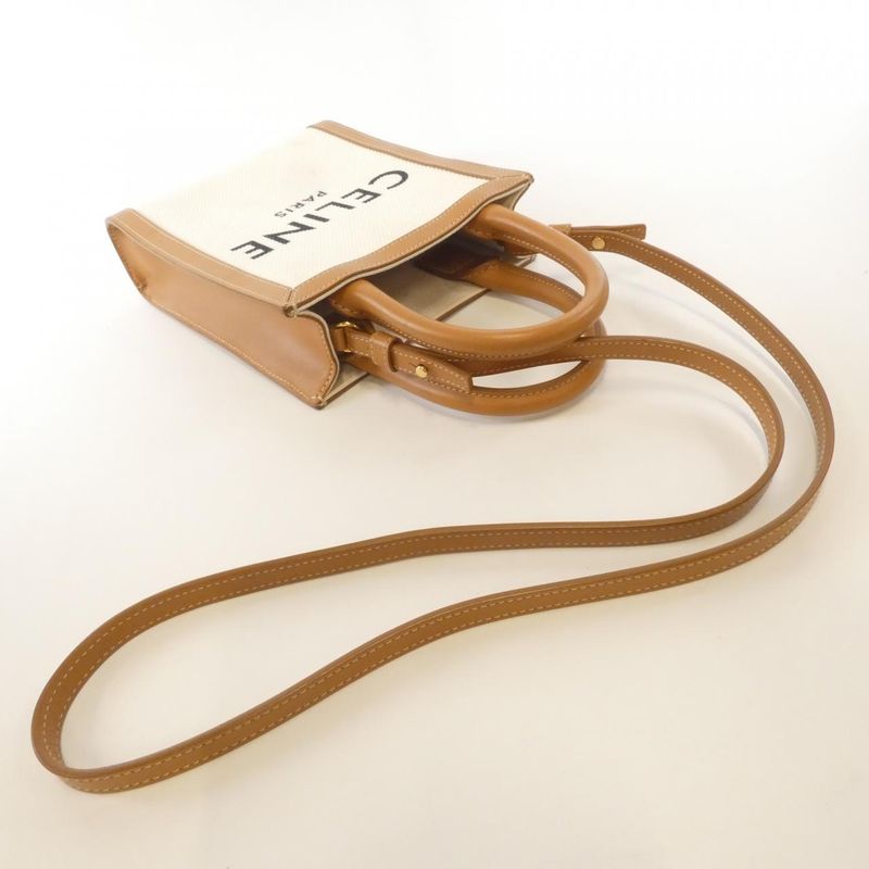 Celine Mini Vertical Cabas bnz Bag — view 9