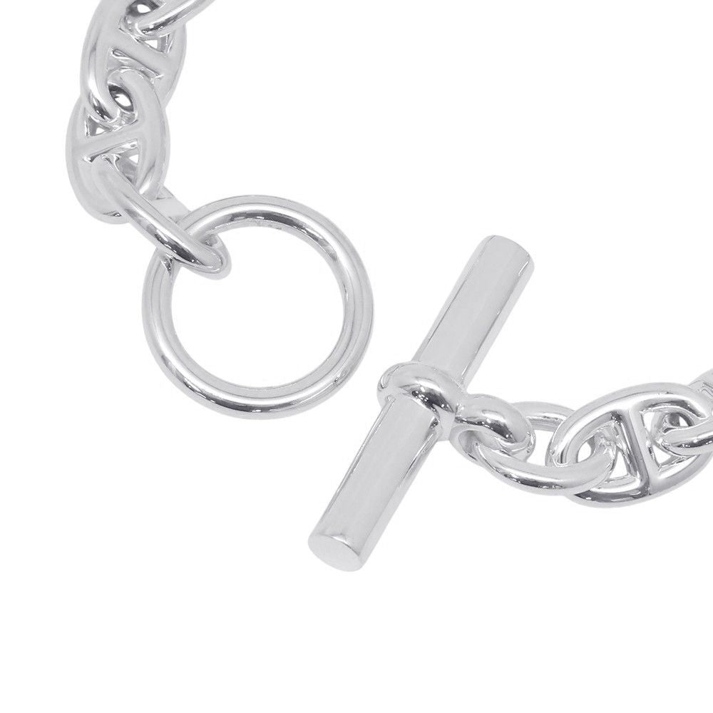 Hermes Bracelet Chaine D'ancre PM 16 Links Silver — view 4