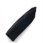 Prada Velour Pouch Black Clutch — view 7