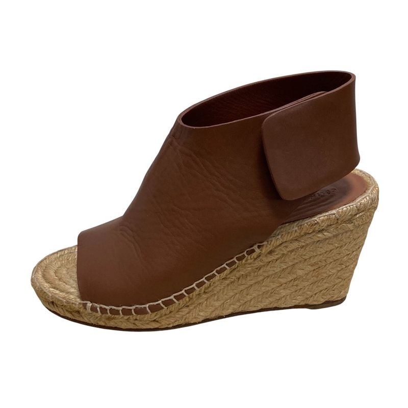 Celine Fibie Period Espadrilles Open Toe Leather Sandals Size 35 — view 3