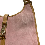 Gucci Suede One Shoulder Bag 002 1068 Pink — view 7