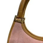 Gucci Suede One Shoulder Bag 002 1068 Pink — view 3