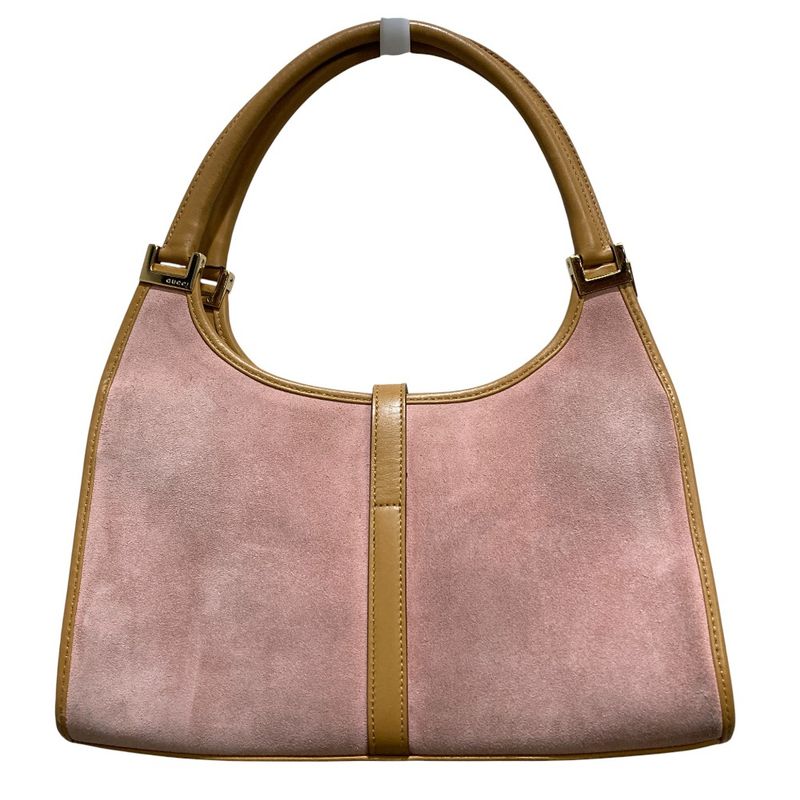 Gucci Suede One Shoulder Bag 002 1068 Pink — view 4