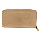 Louis Vuitton Monogram Vernis Zippy Wallet Long Beige — view 2