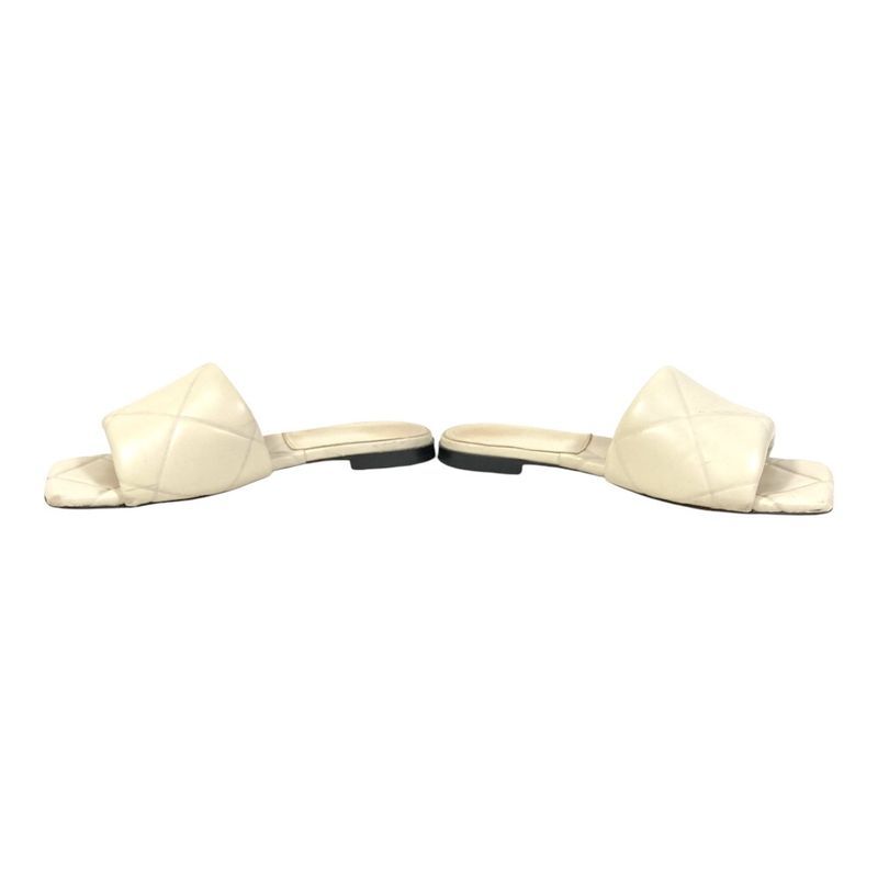 Bottega Veneta Lido Square Toe Flat Sandals 35 Off White — view 4