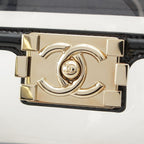 Chanel Boy Vinyl Mini 17 th Series Shoulder Bag Clear — view 9