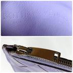 Bottega Veneta Intrecciato Key Pouch Purple — view 8